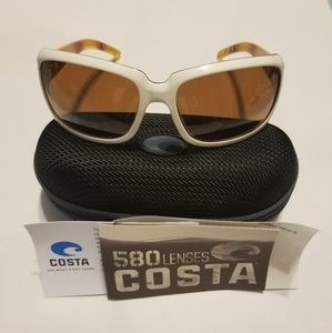 Costa Del Mar 580 Sunglasses Isabela White 580P